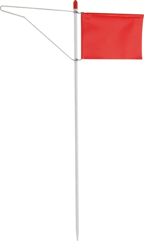 Beste Prijs Opti-verklikker rood met kunststofvlag