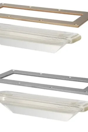 Aanbieding Dekprisma rechthoekig 225 mm en falzraam DAVEY