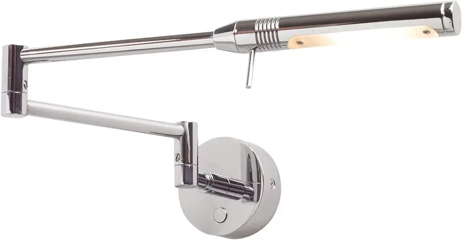 PREBIT kaartleeslamp met scharnierende arm KIRA Op = Op