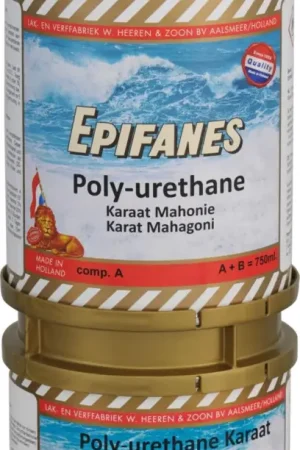 EPIFANES polyurethaan DD-lak KARAT mahonie Gecertificeerd