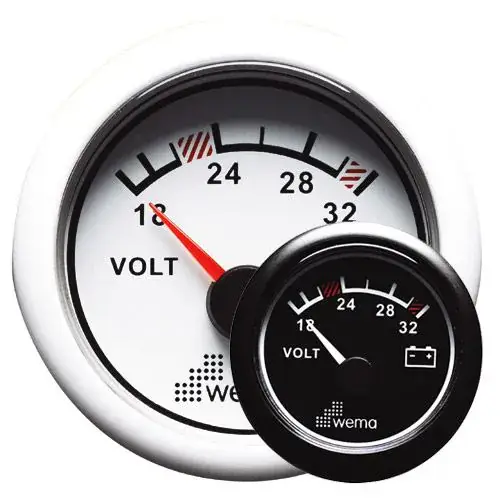 Wema Voltmeter 24 Volt Fabrieksprijs