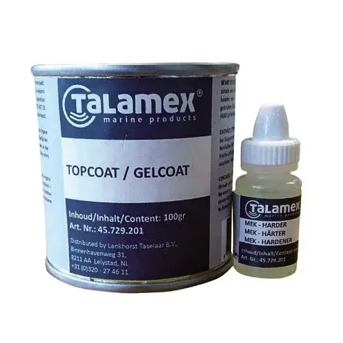 Flitsaanbieding Topcoat Gelcoat Reparatieset