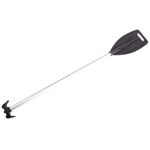 Telescopische steekpeddel met Bootshaak Dia: 25mm. Lengte 114-183 cm Gecertificeerd
