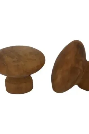 Teak Knop Voor Deur Of Lade 2 Stuks Actieprijs