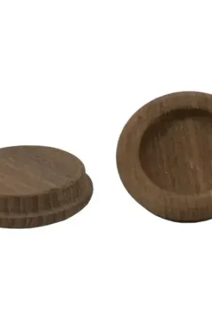 Teak Greep Voor Deur Of Lade Rond 2 Stuks Meest Verkocht