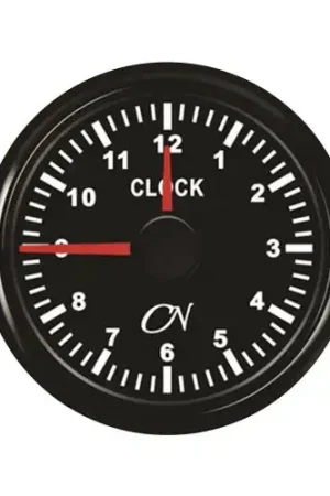 CN Analoge Klok Zwart Beperkte Voorraad