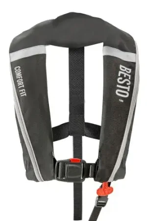 Automatisch reddingsvest 180N Besto Comfort Fit zonder Harnas Nu Kopen