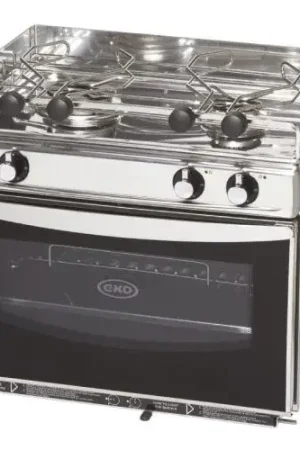 ENO 'Grand Large' 2-pits gaskomfoor en oven Shop Nu
