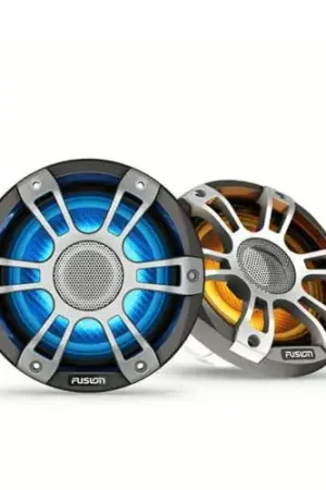 Actieprijs Fusion Marine Speakers Signature Series 3i SG-FL653SPG 6,5 inch 230 Watt LED Sport Grille Grijs