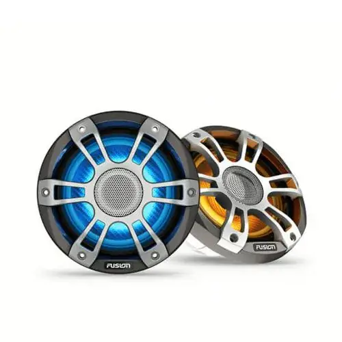 Actieprijs Fusion Marine Speakers Signature Series 3i SG-FL653SPG 6,5 inch 230 Watt LED Sport Grille Grijs