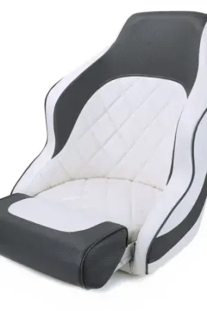 Bootstoel Sport Flip-Up Wit-Antraciet Gecertificeerd
