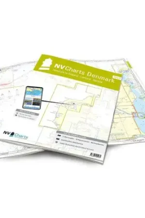 Direct Verzonden NV Atlas Waterkaart Serie 9 Denemarken - Hirtshals tot Esbjerg - Limfjord