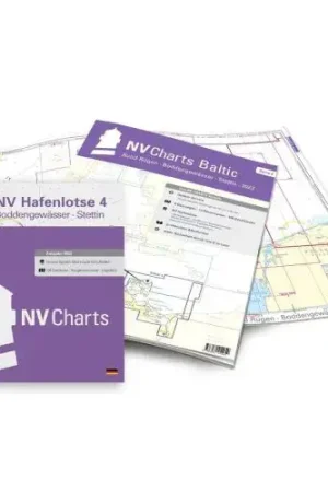 Bestel Nu NV Atlas Waterkaart Serie 4 Baltic - Rund Rugen tot Stettin