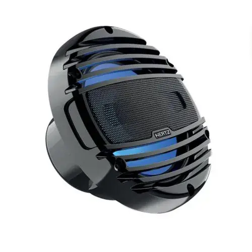 Actieprijs Hertz Marine Speakers HMX 8-LD-TC Zwart, RGB-Verlichting 100 Watt (Set van 2)