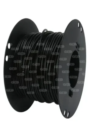 Draad 2.5 mm² zwart (per 50 meter) Flitsaanbieding
