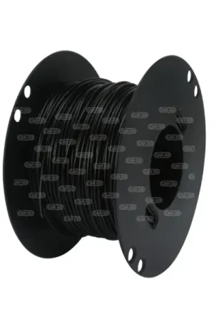 Draad 1 mm² zwart (per 100 meter) Seizoensaanbieding