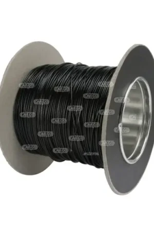 Draad Dunwandig 0.5 mm² zwart (per 100 meter) Fabrieksprijs