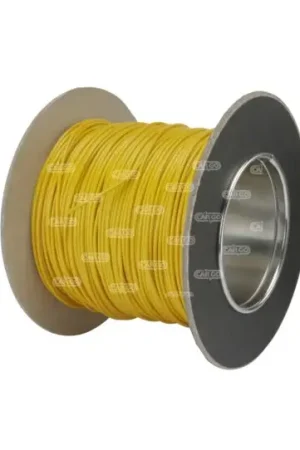 Speciale Aanbieding Draad Dunwandig 0.75 mm² geel (per 100 meter)