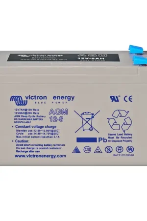 12V/8Ah AGM Deep Cycle Accu Merkproduct