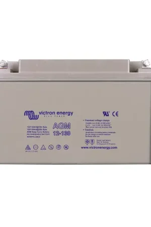 12V/130Ah AGM Deep Cycle Batt. Betrouwbaar