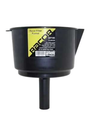 Racor filter trechter 50mic 12gpm RFF15C (45L/min) Beperkte Voorraad
