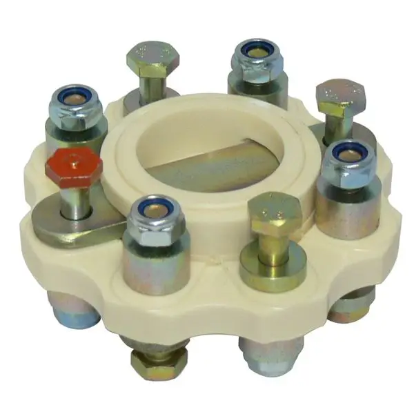 Tijdelijk Beschikbaar R&D flexibele schroefaskoppeling 4″ Yanmar 217 Nm.