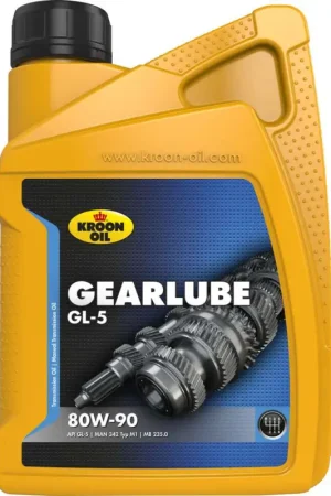 Gecertificeerd Gearlube GL-5 80W-90 – 1 liter