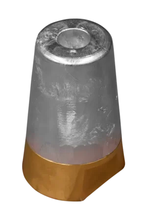 Beneteau propeller anode voor as Ø45 compl w. Messing Zink Lage Prijs
