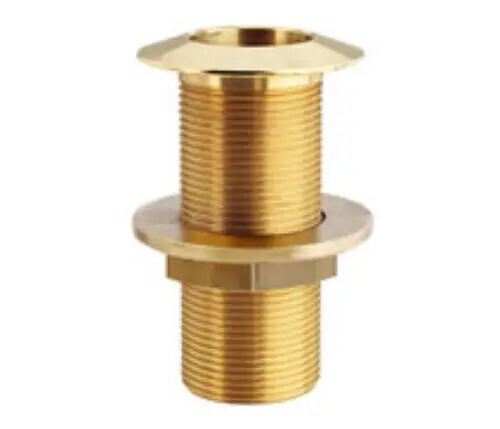 Lage Kosten CR Messing huiddoorvoer schuin 1/2″