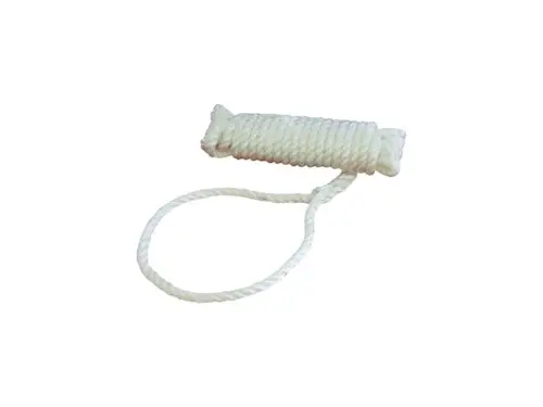 Nu Kopen Polypropyleen landvastlijn wit 14mm 3 strengen 14 meter