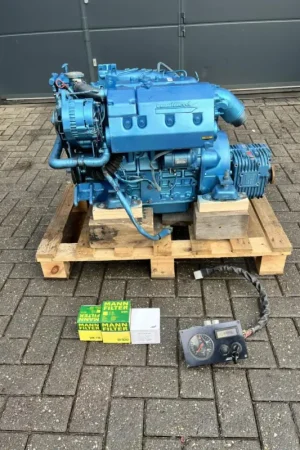 Direct Beschikbaar Nanni 4.220HE scheepsmotor 50pk warmtewisselaar keerkoppeling