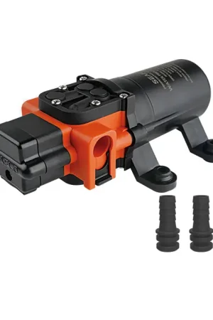 Betrouwbaar Membraanpomp 24V 5,6 L/min 2,8 bar – Compacte drinkwaterpomp met drukschakelaar