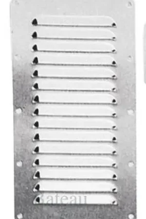 Ventilatierooster RVS 122 x 128 mm Betrouwbaar