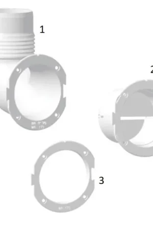 VENTILATOR CONNECTOR,, 76mm, Gereduceerde Prijs