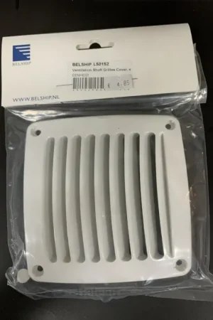Ventilatierooster 92 x 92 mm Wit Must-Have
