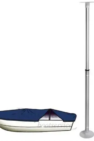 Aluminium paal voor afdekzeil boot 90-150 cm Beperkte Voorraad