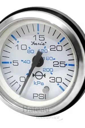 Must-Have Faria waterdrukmeter 30 PSI