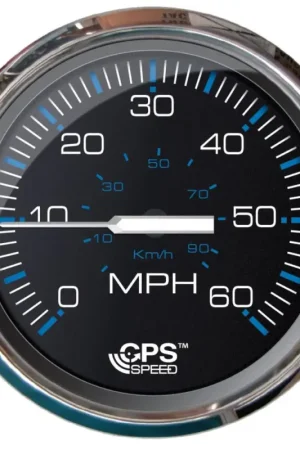 Hete Deal Faria Chesapeake Black SS GPS Snelheidsmeter 60mph