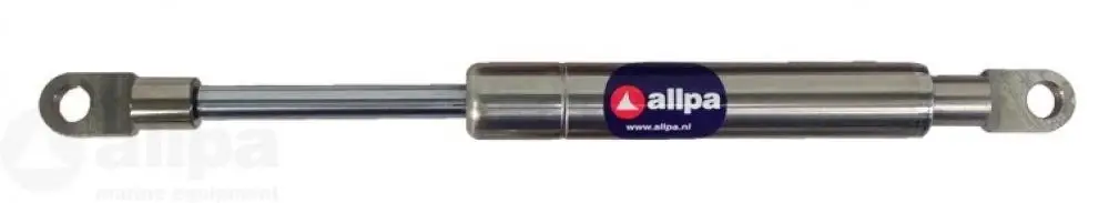 Gasveer RVS telescopisch, oogbevestiging verschillende lengtes Aanbieding
