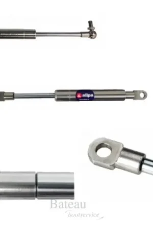 Gasveer RVS telescopisch, balljoint bevestiging Beperkte Voorraad