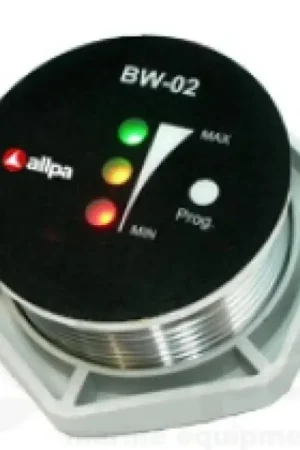 Allpa Battery watch monitor model 'BW-02', 7-32V, Ø35mm, 3-way monitoring met alarm Seizoensaanbieding