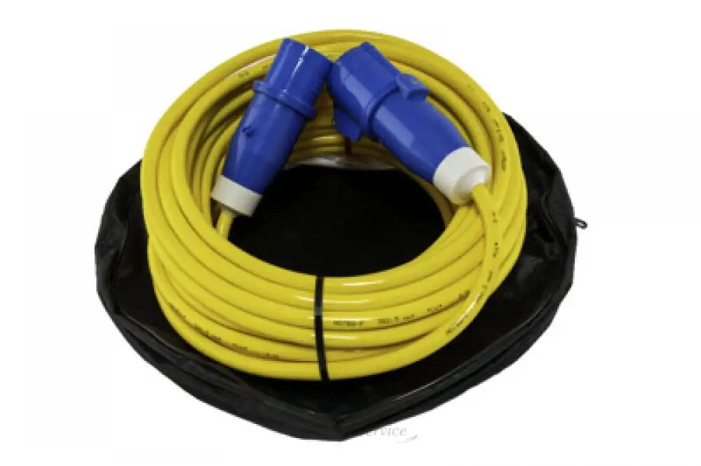 Beperkte Voorraad Hollex walstroomset 15mtr 3x2,5mm² met CEE stekker