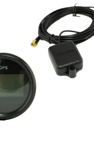 Hollex GPS snelheidsmeter digitaal zwart 9-32V Dagaanbieding