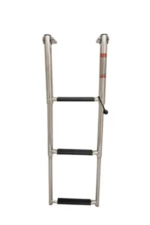 Flitsaanbieding Hollex telescopische zwemtrap rvs316 3 treden