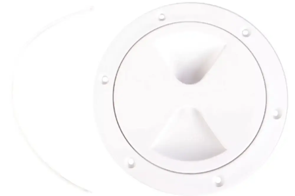 Beperkt Aanbod Inspectieluik gatmaat wit – 127mm