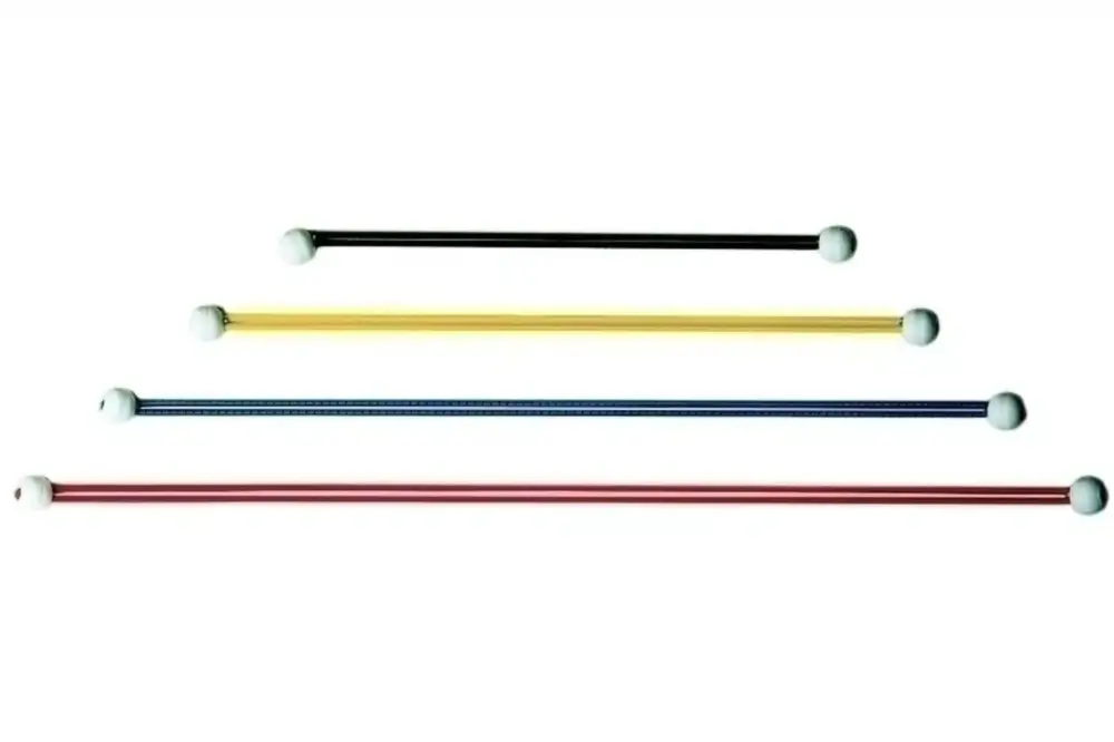 Zeilbinder blauw elastiek met witte ballen – 50cm Direct Beschikbaar