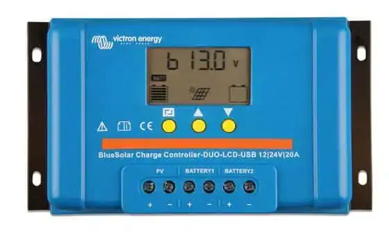 Korting Victron BlueSolar PWM Laadregelaar DUO 12/24v-20A