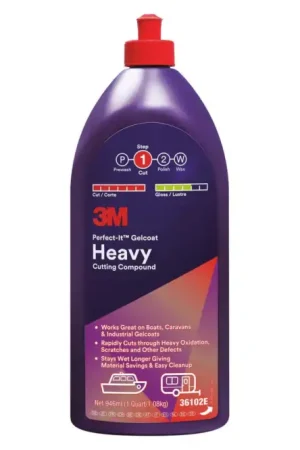 Gecertificeerd 3M perfect-it Gelcoat Heavy Compound – 946ml