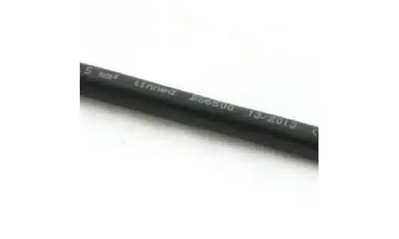 ronde vertinde kabel zwart 3 x 1,5 mm Exclusieve Aanbieding