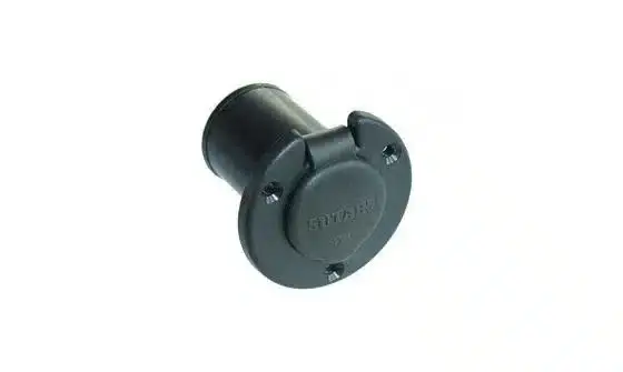 Inbouwstopcontact rond 12v 20mm Direct Verzonden
